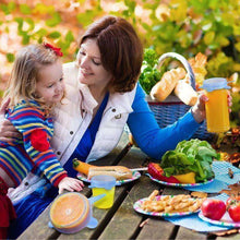 Load image into Gallery viewer, 6 Stück KÜCHENSICHER™ Universal Deckel für alle Behälter